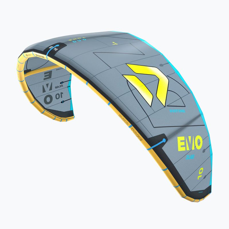 Хвърчило за кайтсърфинг Duotone Evo D/LAB dark grey/lime 2