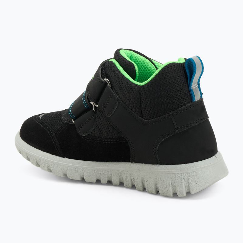 Детски обувки Superfit Sport7 Mini черни/светлозелени 3
