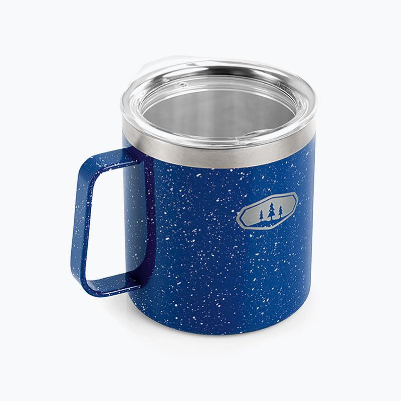 Термочаша GSI Outdoors Glacier SS Camp Cup 444 ml blue speckle