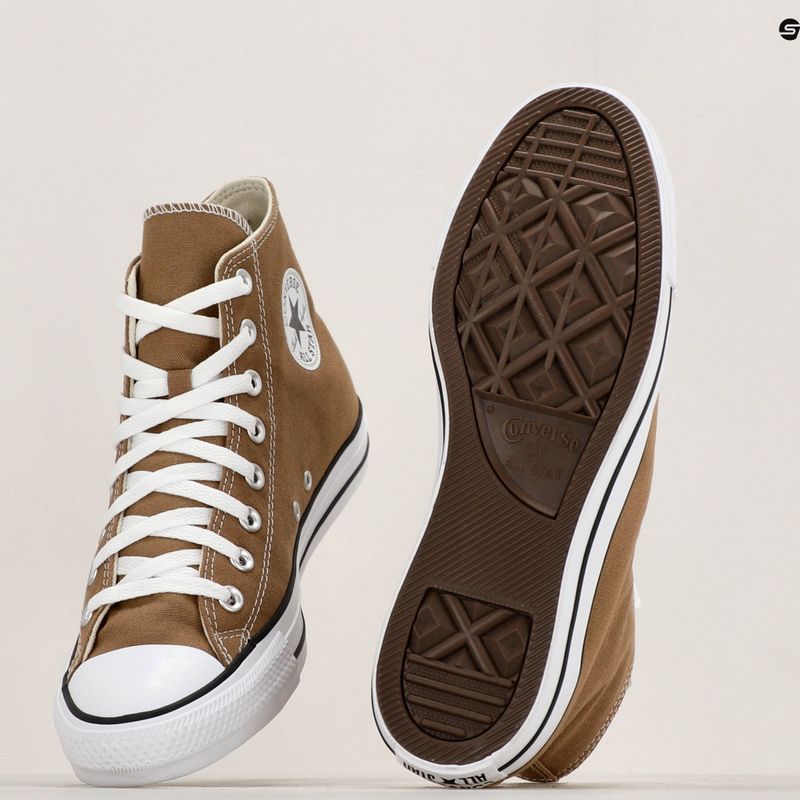 Converse Chuck Taylor All Star Hi sand dune/white/black маратонки 9
