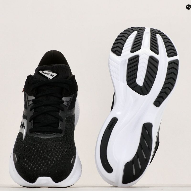 Мъжки обувки за бягане Saucony Ride 16 Wide black/white 8