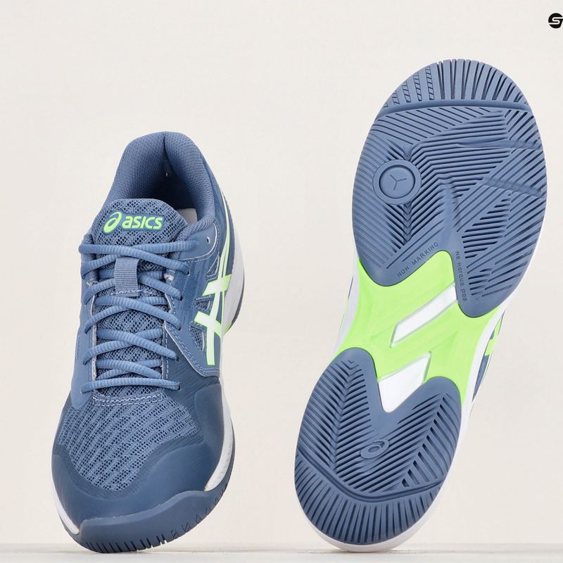 Мъжки обувки за скуош на ASICS Gel-Court Hunter 3 denim blue/lime burst 9