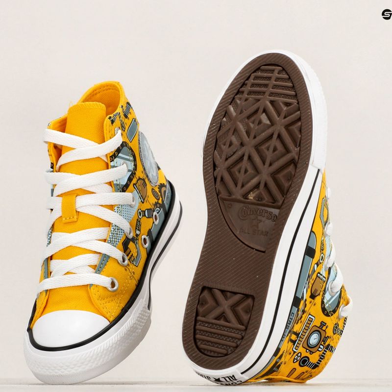 Converse Chuck Taylor All Star Hi amarillo маратонки 9