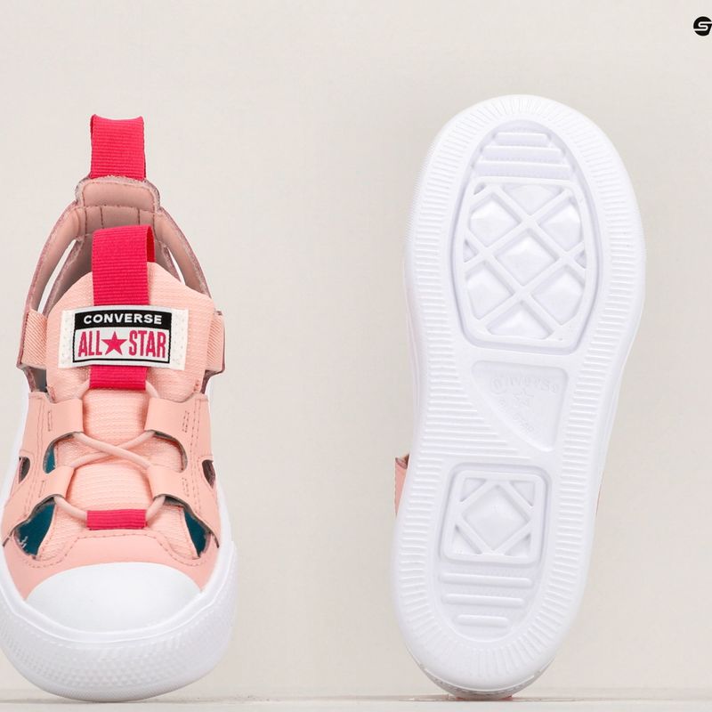 Сандали за момичета Converse Ultra Sandal Slip storm pink/pink zest 8
