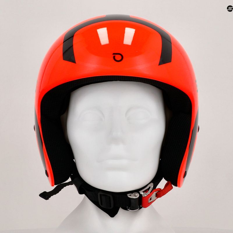 Детска ски каска Briko Vulcano FIS 6.8 JR shiny orange/black 8