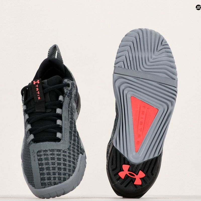 Мъжки обувки за тренировка Under Armour TriBase Reign 6 gray void/pitch gray/rush red 14