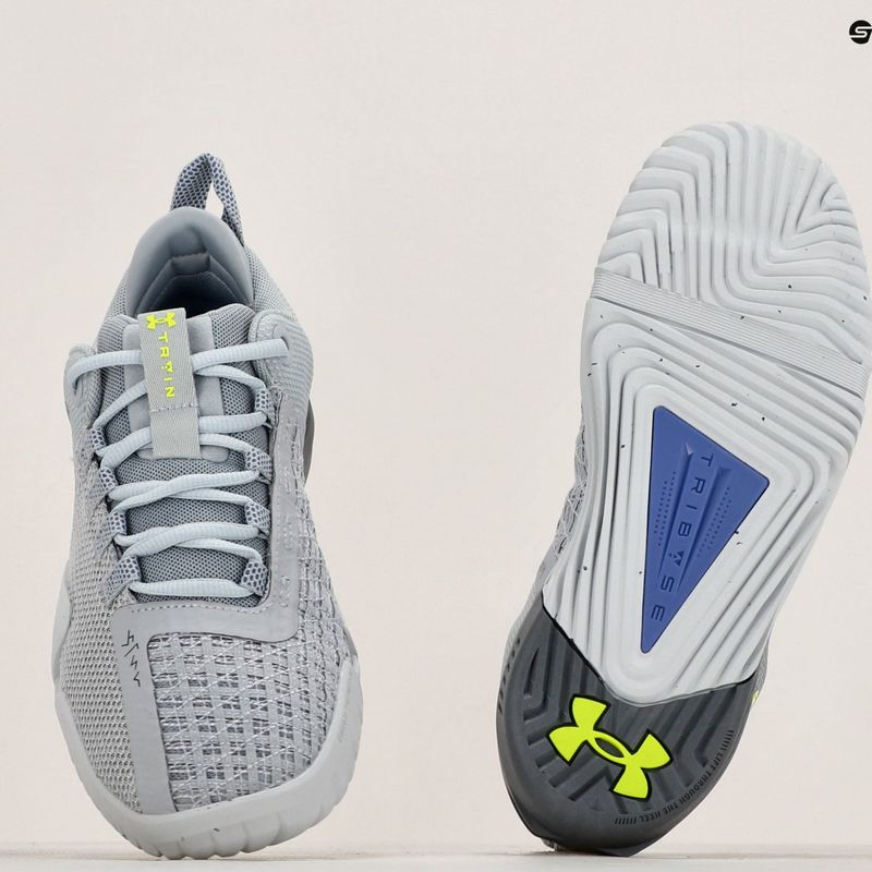 Мъжки обувки за тренировка Under Armour TriBase Reign 6 mod grey/starlight/high vis yellow 14