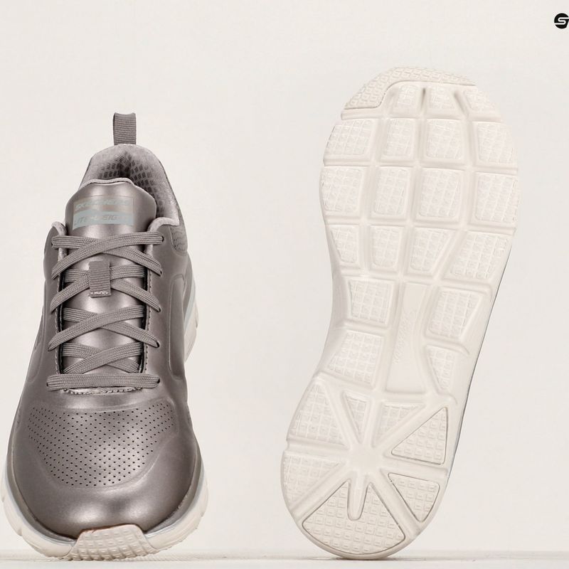 SKECHERS Fashion Fit Glow Up pewter дамски обувки 8