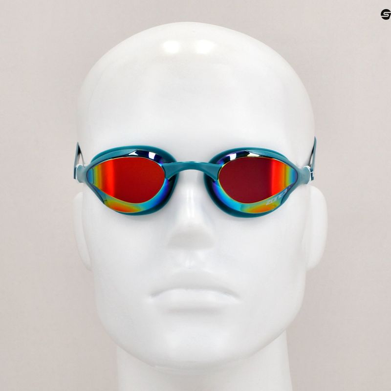 Очила за плуване ZONE3 Volare Streamline Racing teal/copper 6