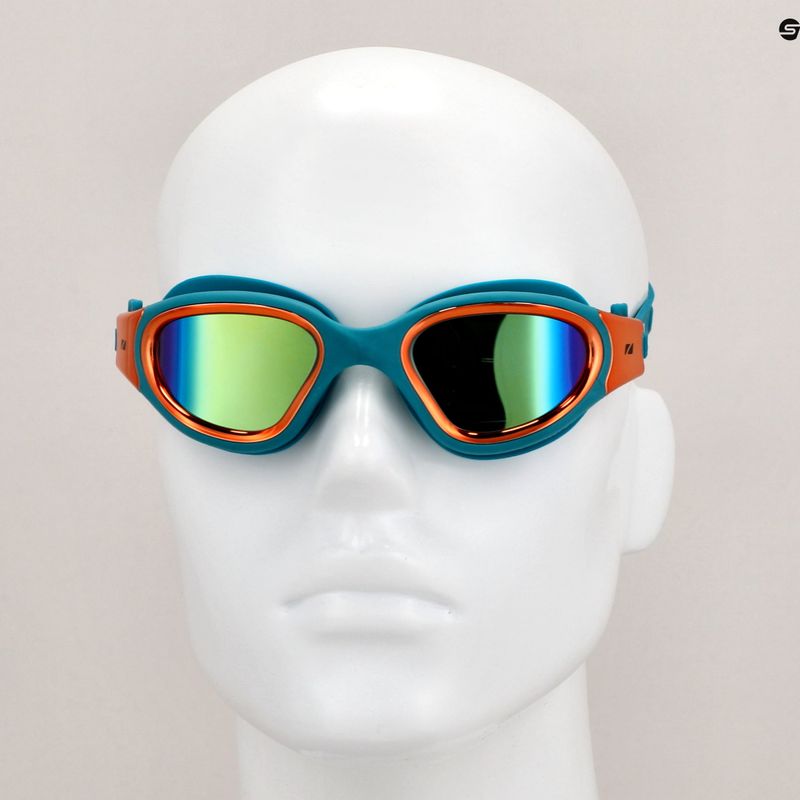 Очила за плуване ZONE3 Vapour teal/copper 11