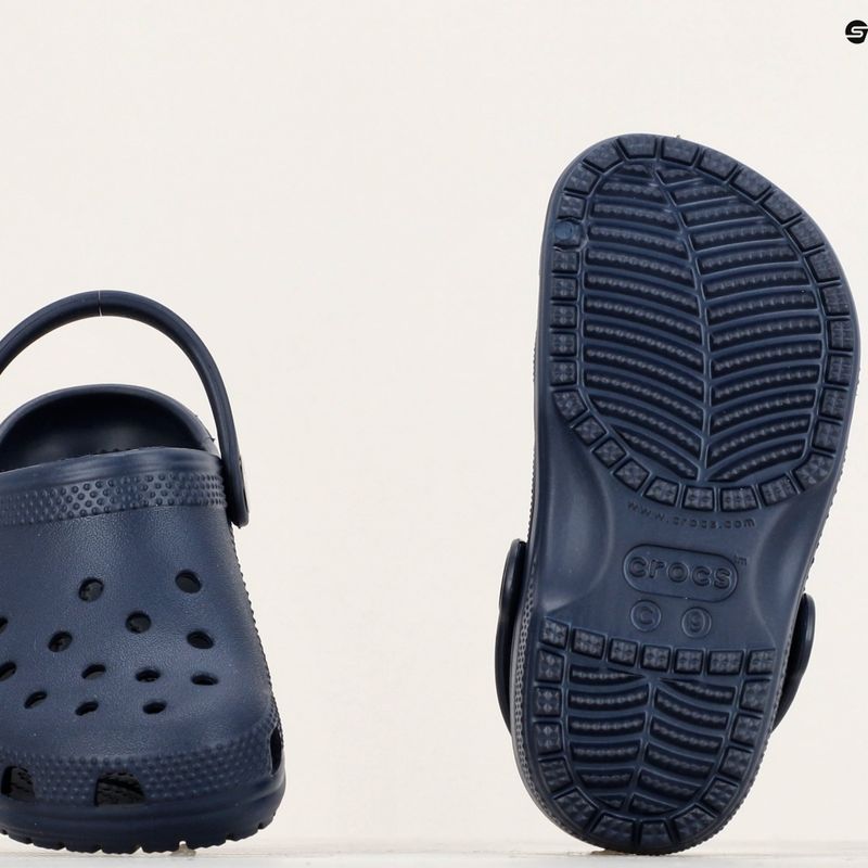 Детски джапанки Crocs Classic Clog T navy 11