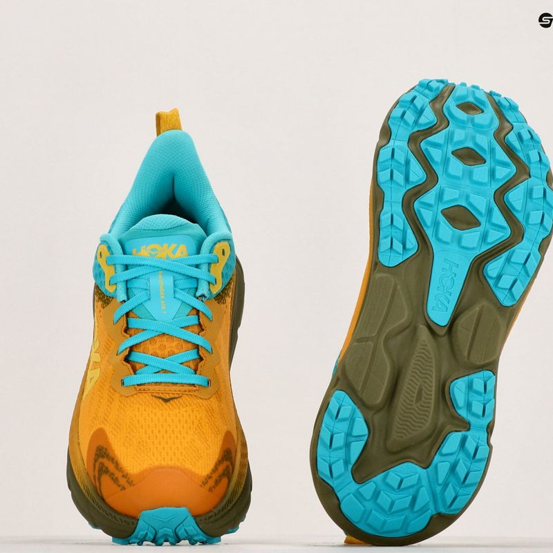 Мъжки обувки за бягане HOKA Challenger ATR 7 GTX golden yellow/avocado 10