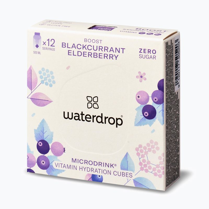 Изотонична напитка waterdrop Microdrink Boost 12 кубчета касис/елда 4