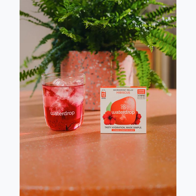 Изотонична напитка Microdrink Relax 12 кубчета hibiscus acerola 3