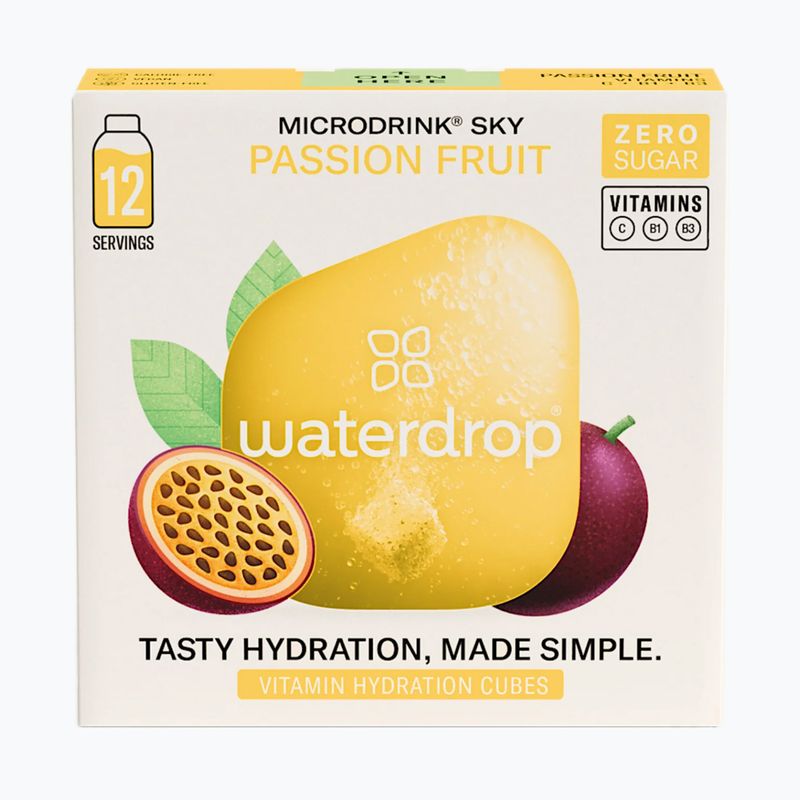 Изотонична напитка Microdrink Microdrink Sky 12 кубчета pineberry passion fruit