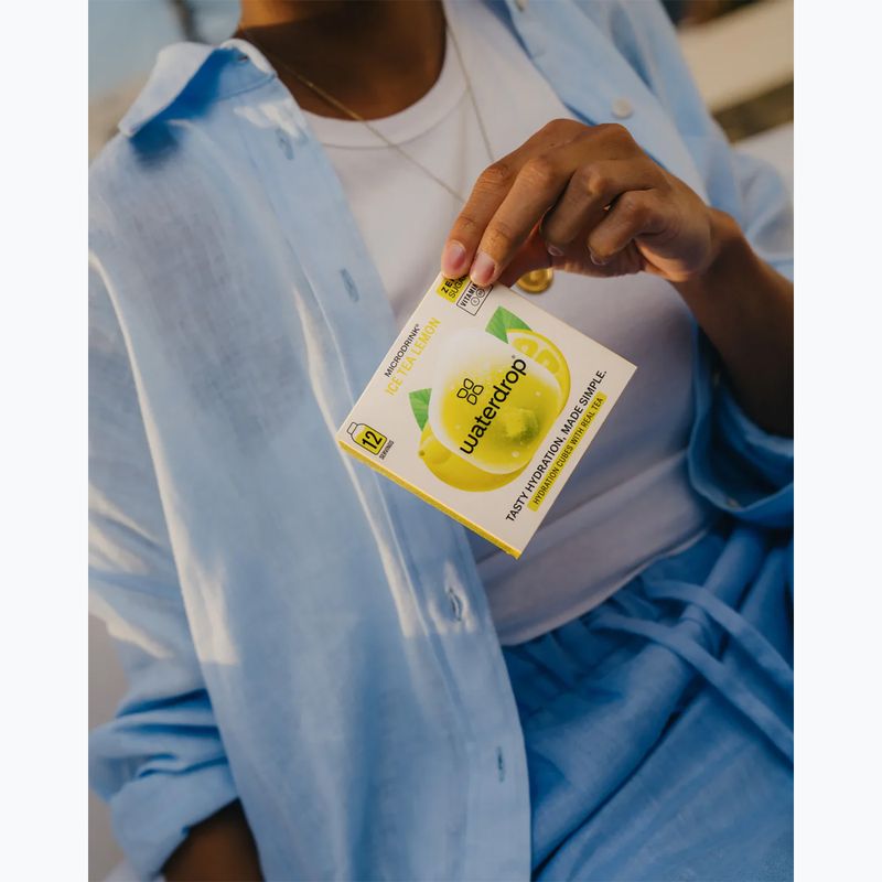 Хидратираща напитка waterdrop Microdrink Ice Tea 12 кубчета лимон 7