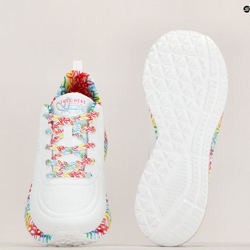 SKECHERS дамски обувки Uno Lite Exuberant Hearts white/multi 10