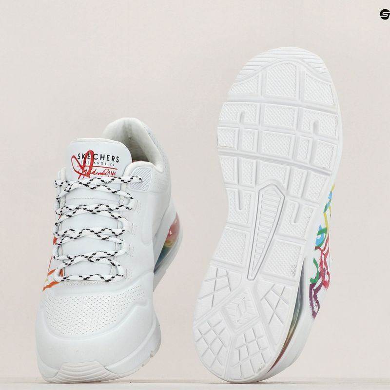 SKECHERS дамски обувки Uno 2 Floating Love white/multi 11