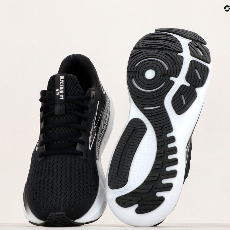 Мъжки обувки за бягане Brooks Glycerin GTS 21 black/grey/white 12