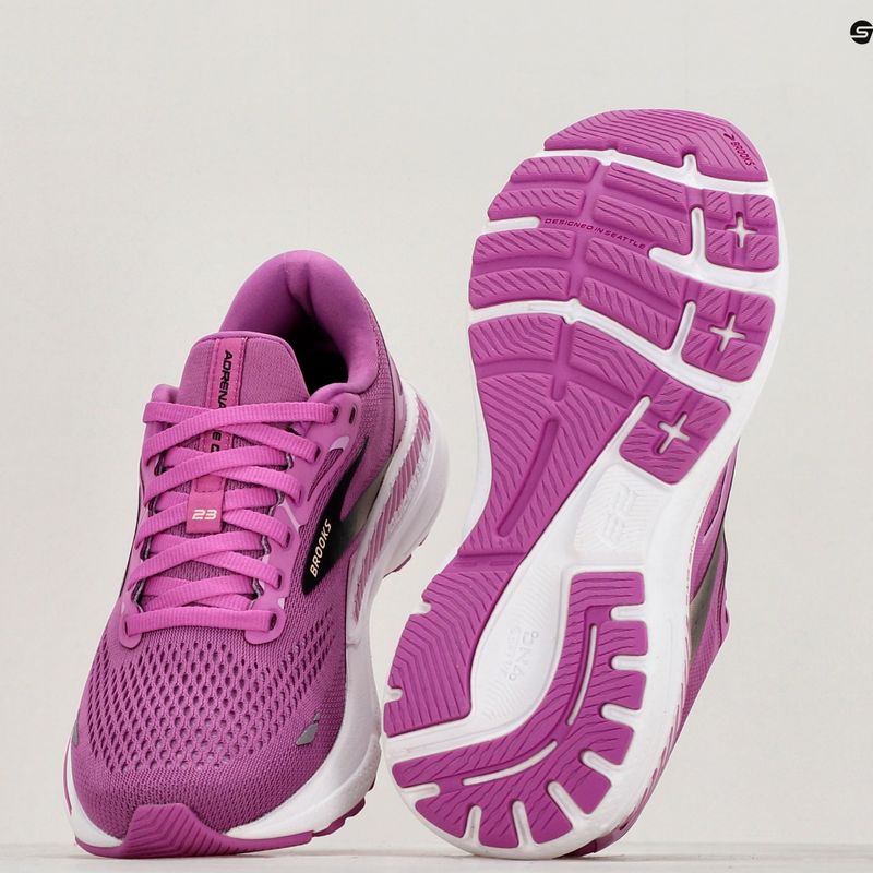 Дамски маратонки Brooks Adrenaline GTS 23 orchid/black/purple 12