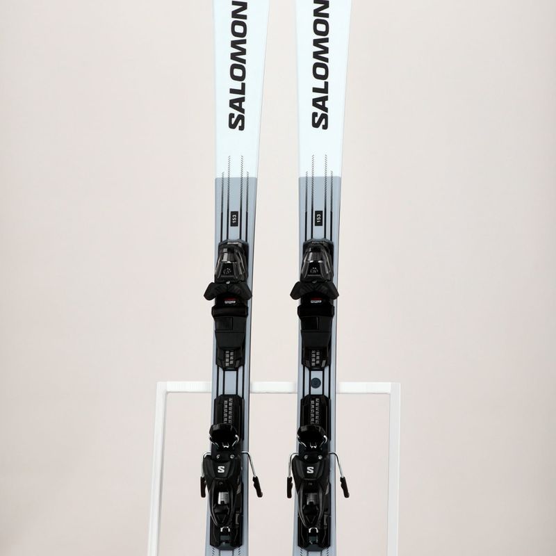 Ски за спускане Salomon S/Max 4 + M10 GW L80 бяло/червено/черно 10