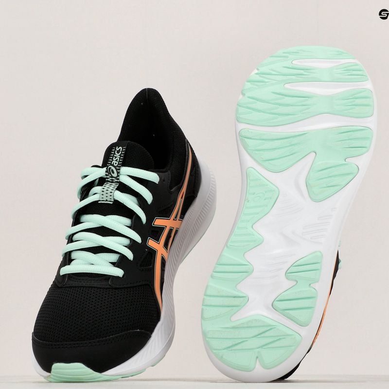 ASICS Jolt 4 black/bright sunstone дамски обувки за бягане 10