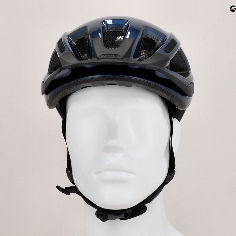 Велосипедна каска ABUS Aduro 3.0 midnight blue 9