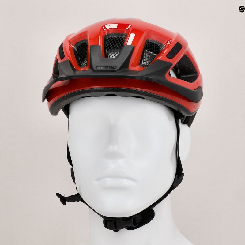 Велосипедна каска ABUS Aduro 3.0 blaze red 9
