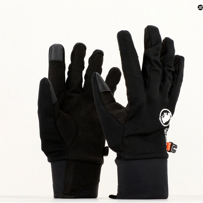 Ръкавици за трекинг Mammut Astro черни 1190-00380-0001-1100 8