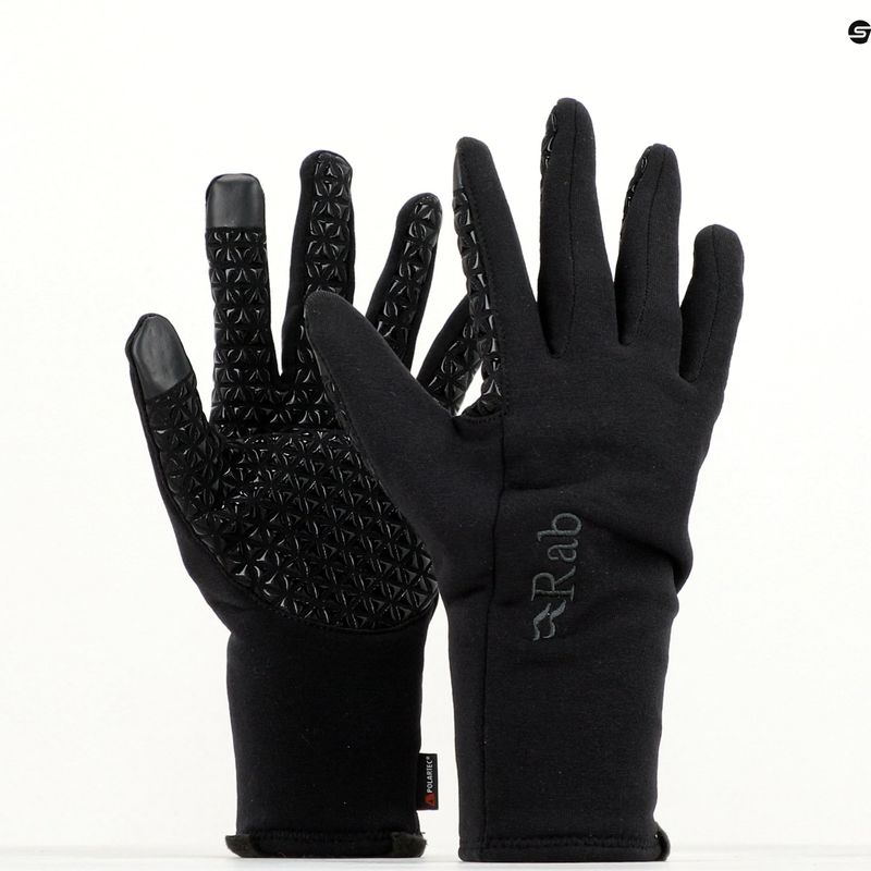 Мъжки ръкавици за трекинг Rab Power Stretch Contact Grip black 9