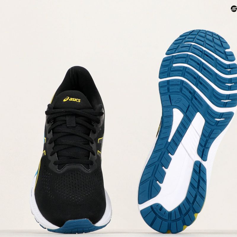 ASICS GT-1000 12 мъжки обувки за бягане черно/ярко жълто 12