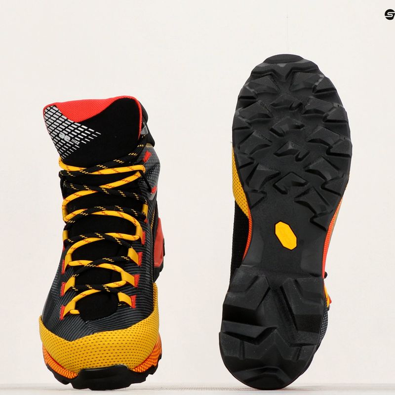 Мъжки ботуши за трекинг La Sportiva Aequilibrium Hike GTX carbon/yellow 10