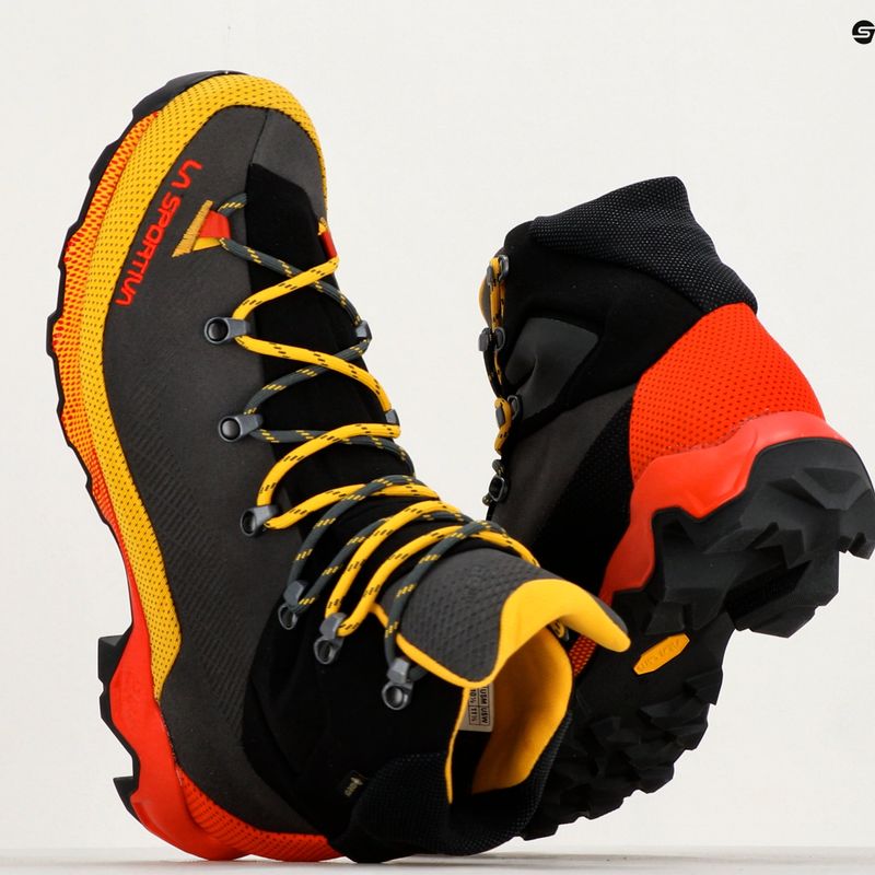 Мъжки ботуши за трекинг La Sportiva Aequilibrium Trek GTX carbon/yellow 10