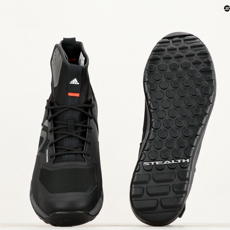 Мъжки обувки за колоездене adidas FIVE TEN Trailcross GTX core black/grey three/dgh solid grey platform 22