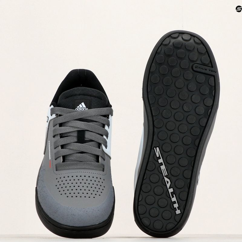 Мъжки обувки за колоездене с платформа adidas FIVE TEN Freerider Pro grey five/ftwr white/halo blue 13