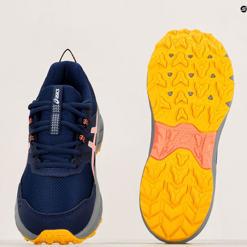 Детски обувки за бягане ASICS Gel-Venture 9 GS blue expanse/sun coral 10