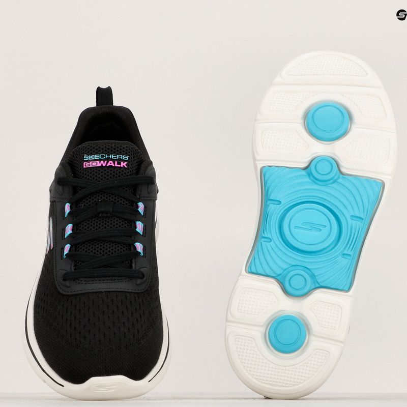 Дамски обувки SKECHERS Go Walk Arch Fit 2.0 Balin black/multi 11