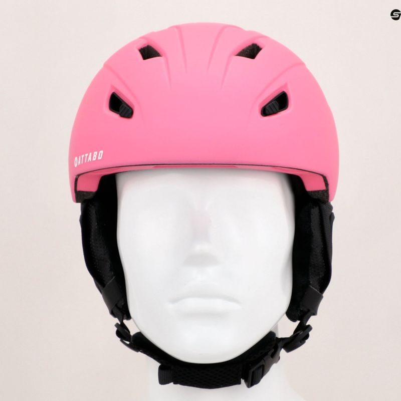 Детска скиорска каска ATTABO S200 pink 12