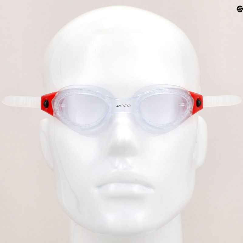 Детски очила за плуване Orca Killa Junior clear white 8