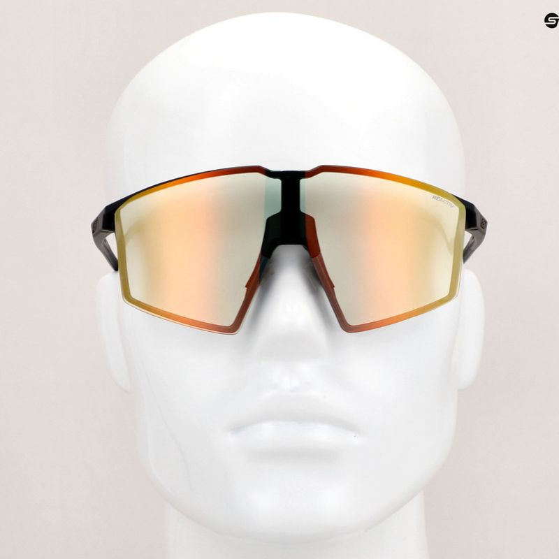 Слънчеви очила Julbo Edge Reactiv 1-3 Light Amplifier mat black/iridescent ir5/multilayer red 10