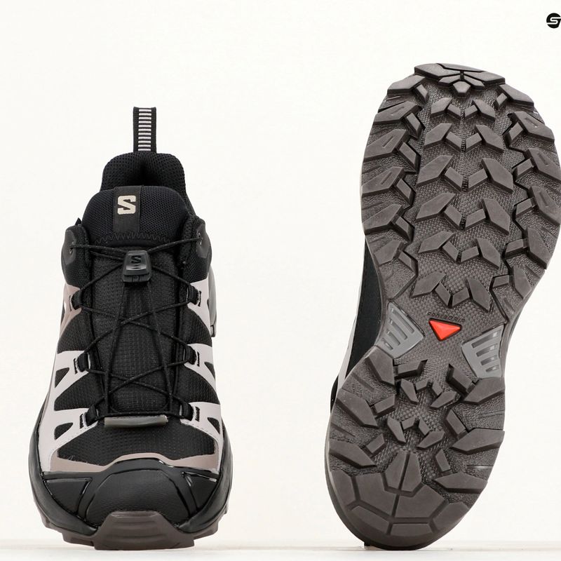 Дамски туристически обувки Salomon X Ultra 360 GTX black/plum kitten/shale 11