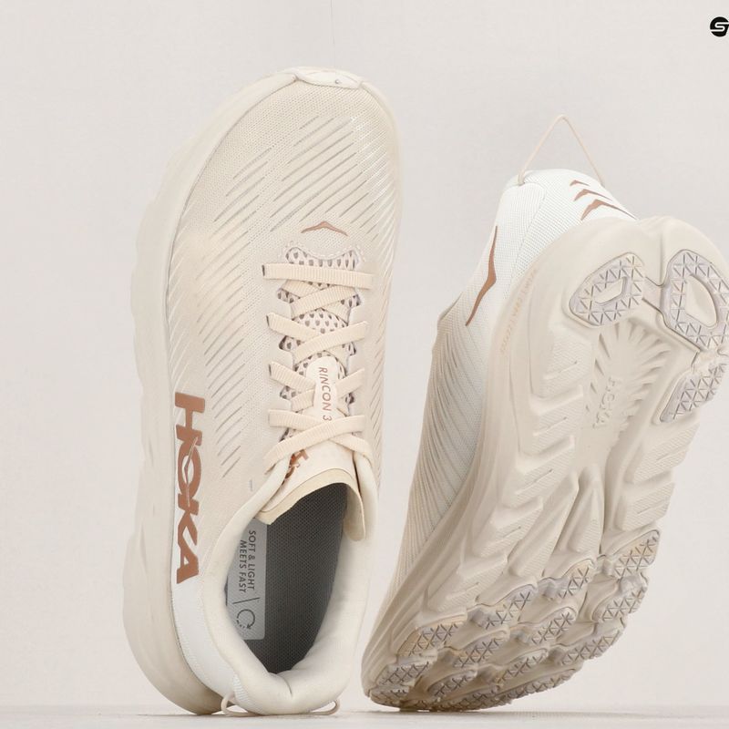 Дамски обувки за бягане HOKA Rincon 3 eggnog/rose gold 11