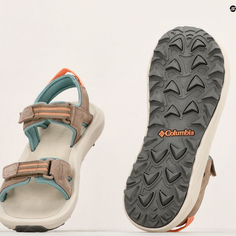 Columbia Trailstorm Hiker 2 Strap fungi/apricot fizz дамски сандали за трекинг 10