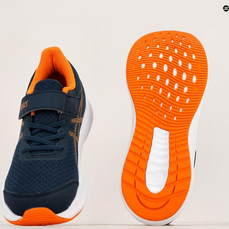 ASICS Patriot 13 PS детски обувки за бягане френско синьо/ярко оранжево 12
