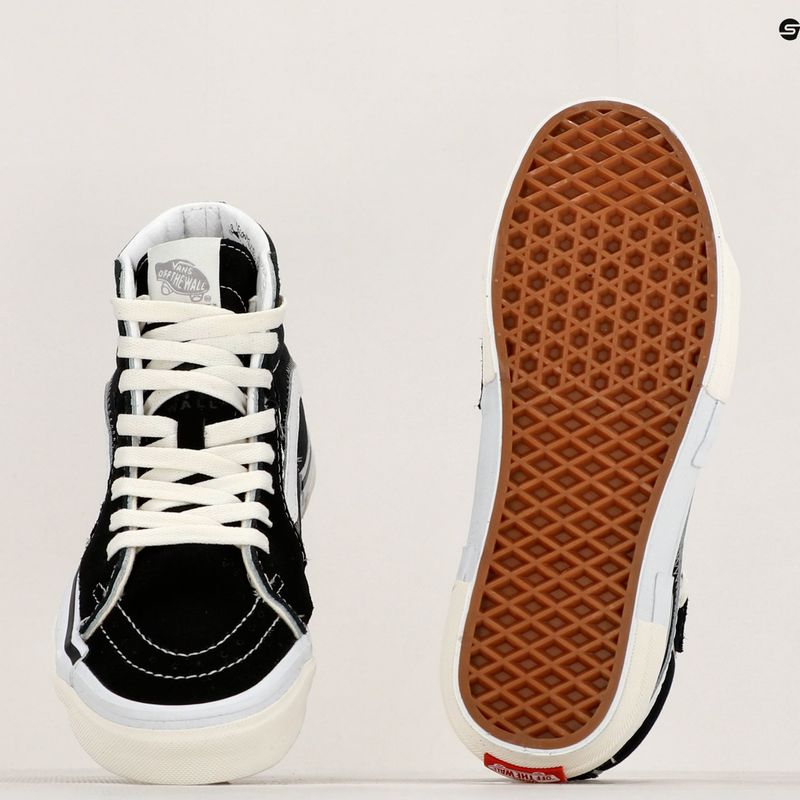 Обувки Vans SK8-Hi Reconstruct black/true white 10