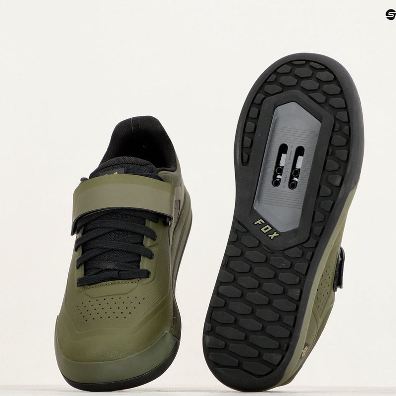 Мъжки MTB обувки за колоездене Fox Racing Union olive green 9