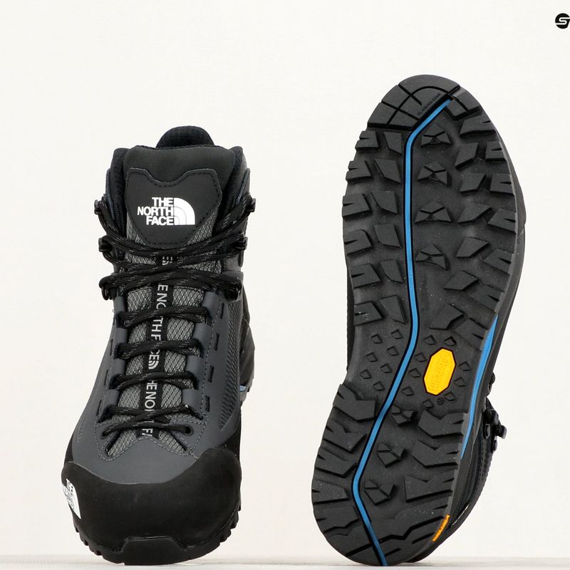Мъжки високопланински ботуши The North Face Verto Alpine Mid Gore-Tex asphalt grey/black 9