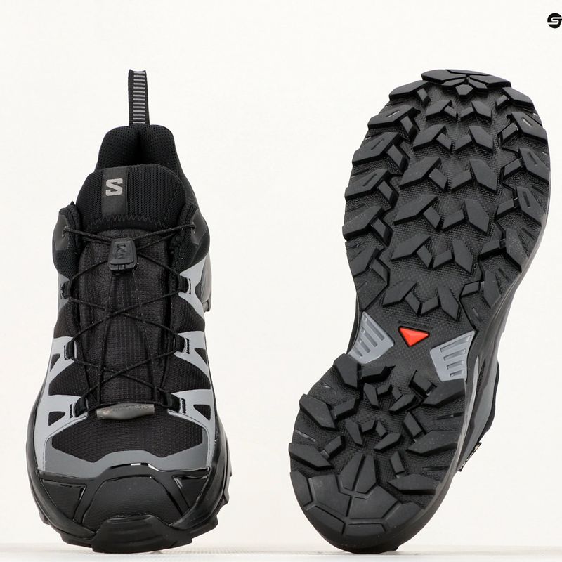 Мъжки туристически обувки Salomon X Ultra 360 GTX black/magnet/quiet shade 9