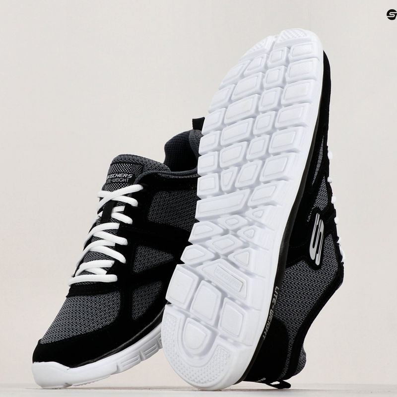 Мъжки обувки SKECHERS Burns Agoura black/white 9