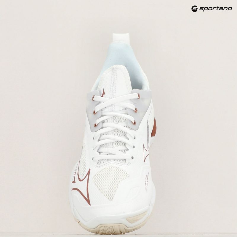 Мъжки обувки за бягане Mizuno Wave Rebellion Sonic 2 white/hot coral/harbor mist 9